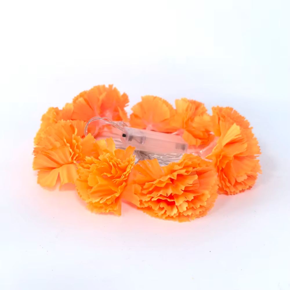 Mexican Style Halloween Marigo - đánh giá và giá Halloween Led String Lights Orange