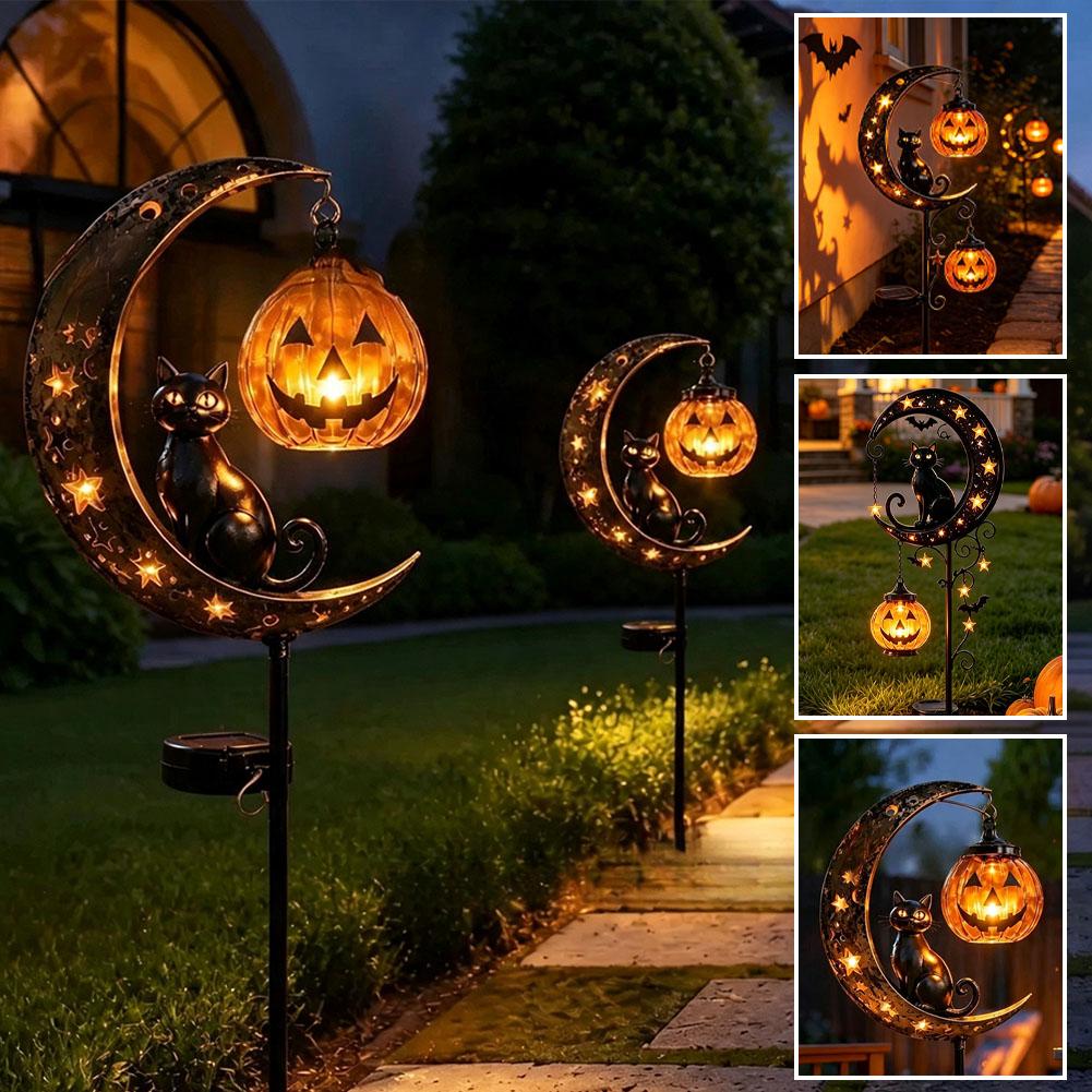 Halloween Black Cat & Pumpkin  - đánh giá và giá Pumpkin Lantern Halloween