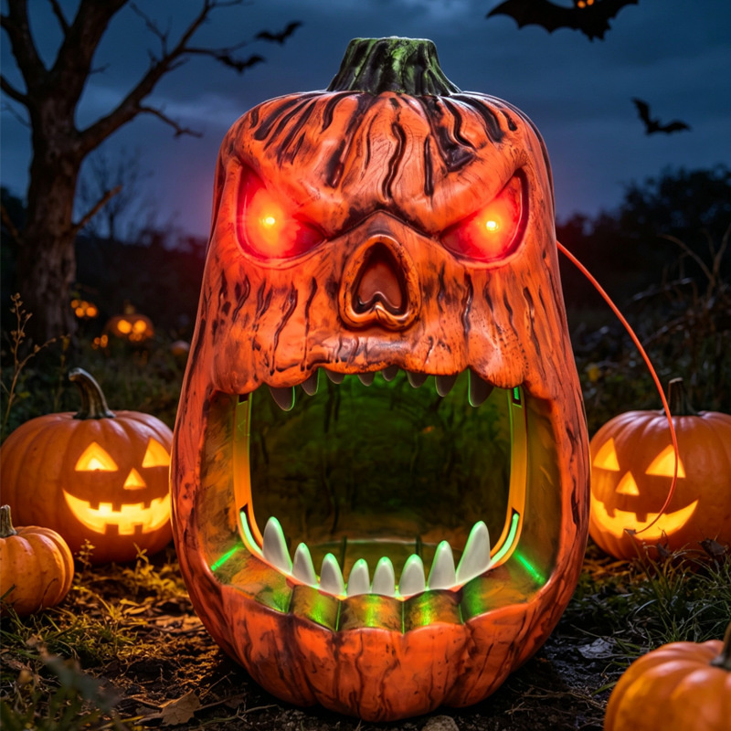Halloween LED Lighted Pumpkin  - đánh giá và giá Pumpkin Lantern Halloween