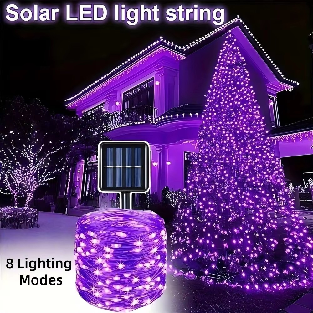 1/2PC12M100LED Halloween Decor - đánh giá và giá Halloween Led String Lights Orange