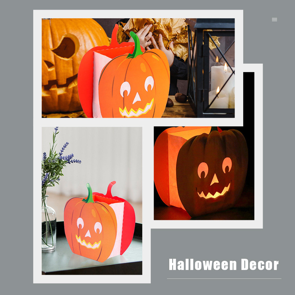12Pcs Decorative Bags Pumpkin  - đánh giá và giá Pumpkin Lantern Halloween