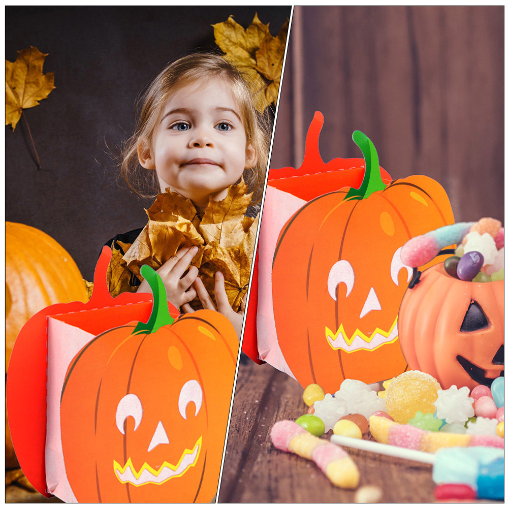 12Pcs Decorative Bags Pumpkin  - đánh giá và giá Pumpkin Lantern Halloween