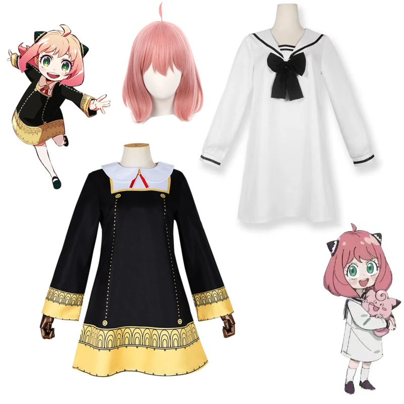 Anime Spy X Family Anya Forger - đánh giá và giá Halloween Costume Kids