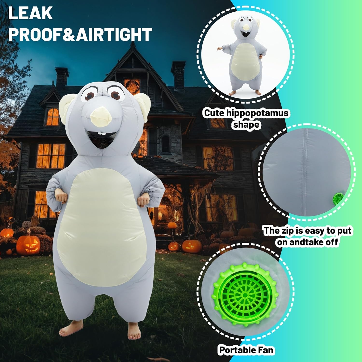 Inflatable Mouse Costume for A - đánh giá và giá Halloween Costume Adult
