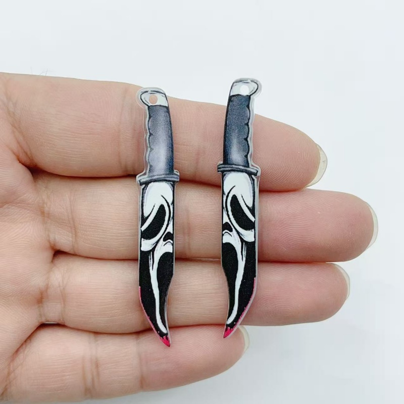10 pieces of acrylic jewelry H - đánh giá và giá Halloween Party Supplies