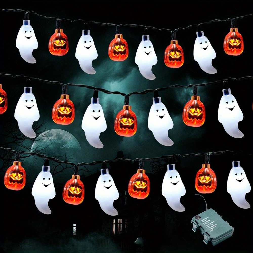 19.7FT 30pcs LED Battery Opera - đánh giá và giá Halloween Led String Lights Orange